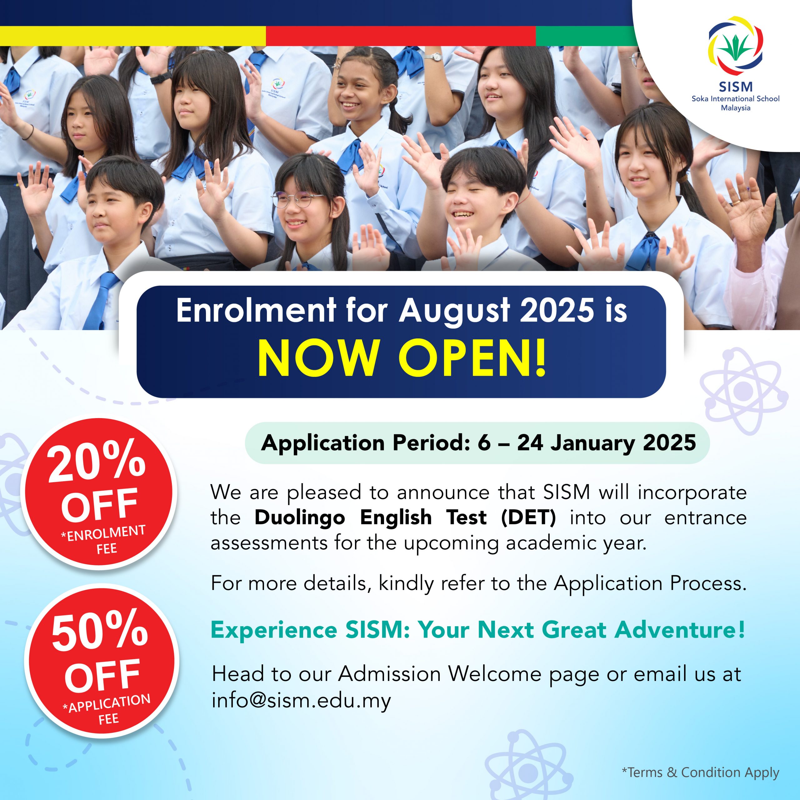 We Are Ready to Welcome New Students to Soka International School Malaysia!